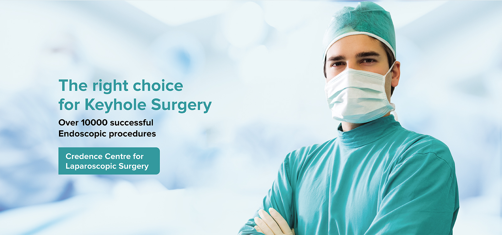 keyhole surgery - crdence hospital